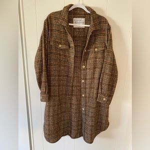Frank & Eileen Brown Plaid Jacket